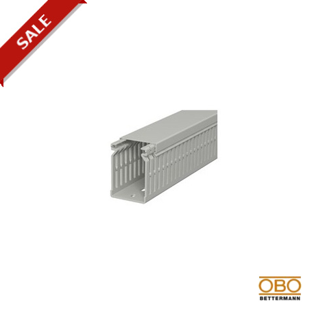 LK4 N 60040 - LK4 N 60040 6178205 OBO BETTERMANN Slotted cable trunking system , 60x40x2000, Stone grey, 7030, Polyvinylch..