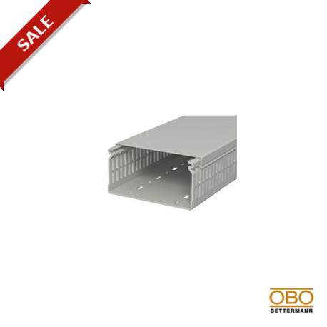 LK4 N 60120 - LK4 N 60120 6178213 OBO BETTERMANN Slotted cable trunking system , 60x120x2000, Stone grey, 7030, Polyvinylc..