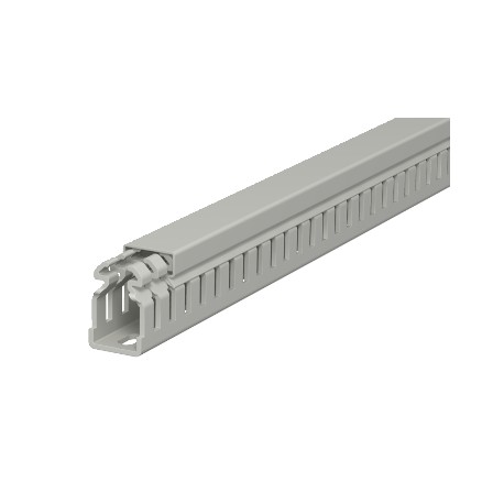 LKV 37025 - LKV 37025 6178305 OBO BETTERMANN Slotted cable trunking system , 37,5x25x2000, Stone grey, 7030, Polyvinylch..