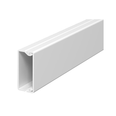 WDK15040RW - WDK15040RW 6191029 OBO BETTERMANN Wall trunking system with floor knock-outs, 15x40x2000, Pure white, 9010, ..