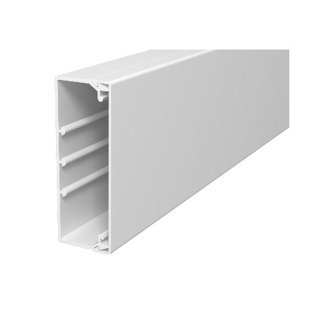 WDK40110RW - WDK40110RW 6191150 OBO BETTERMANN Wall trunking system with floor knock-outs, 40x110x2000, Pure white, 9010,..
