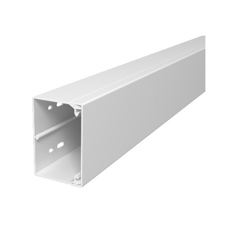 WDK60090RW - WDK60090RW 6191207 OBO BETTERMANN Wall trunking system with floor knock-outs, 60x90x2000, Pure white, 9010, ..