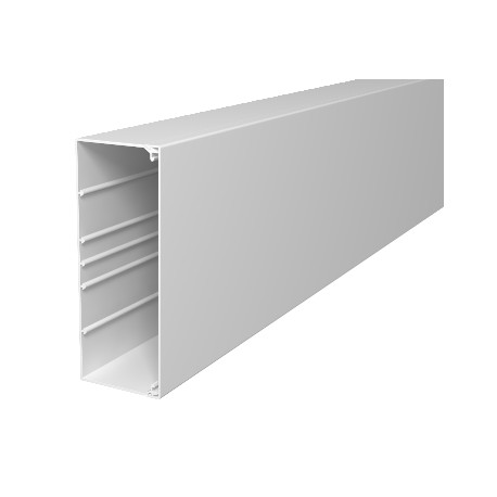 WDK80210RW - WDK80210RW 6191312 OBO BETTERMANN Wall trunking system with floor knock-outs, 80x210x2000, Pure white, 9010,..