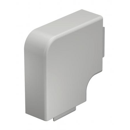 WDK HF40090RW - WDK HF40090RW 6192866 OBO BETTERMANN Flat angle cover , 40x90mm, Pure white, 9010, Polyvinylchloride, PVC