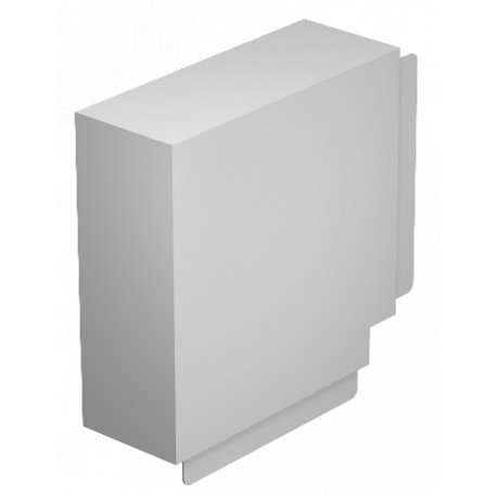 WDK HF100230RW - WDK HF100230RW 6193033 OBO BETTERMANN Flat angle cover , 100x230mm, Pure white, 9010, Polyvinylchloride, PVC