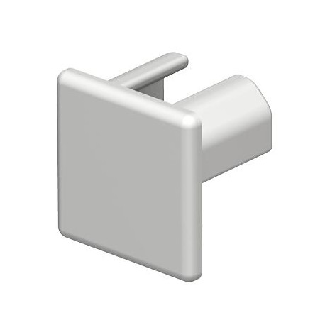 WDK HE15015RW - WDK HE15015RW 6193099 OBO BETTERMANN End piece , 15x15mm, Pure white, 9010, Polyvinylchloride, PVC