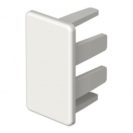 WDK HE15030RW - WDK HE15030RW 6193102 OBO BETTERMANN End piece , 15x30mm, Pure white, 9010, Polyvinylchloride, PVC