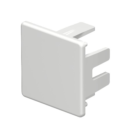 WDK HE30030RW - WDK HE30030RW 6193188 OBO BETTERMANN End piece , 30x30mm, Pure white, 9010, Polyvinylchloride, PVC