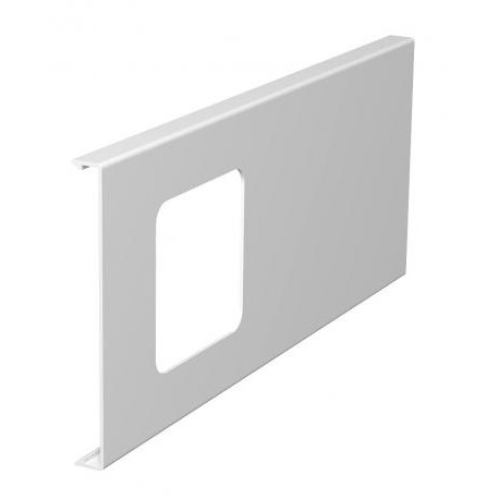 D2-1 130RW - D2-1 130RW 6194044 OBO BETTERMANN Cover for single device installation, 130x300mm, Pure white, 9010, Polyvin..