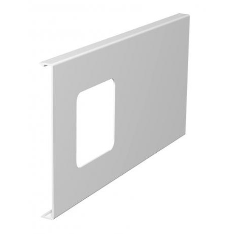 D2-1 150RW - D2-1 150RW 6194052 OBO BETTERMANN Cover for single device installation, 150x300mm, Pure white, 9010, Polyvin..