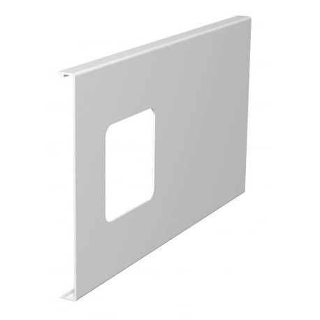 D2-1 170RW - D2-1 170RW 6194060 OBO BETTERMANN Cover for single device installation, 170x300mm, Pure white, 9010, Polyvin..