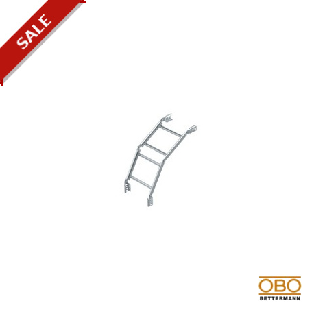 LGBV 430 NS FS - LGBV 430 NS FS 6205046 OBO BETTERMANN Articulated bend vertical for cable ladder, 45x300, Strip-galvanised, ..