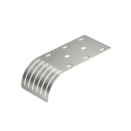 KAB GR VA 1.4301 - KAB GR VA 1.4301 6220145 OBO BETTERMANN Cable exit plate for mesh cable tray, 192x85x51, Stainless steel, gr..