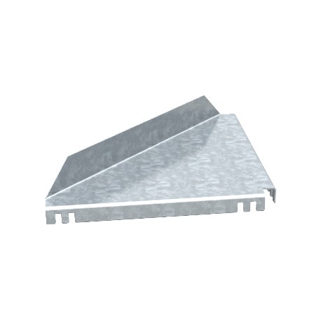 LEB 50 FS - LEB 50 FS 6221246 OBO BETTERMANN Corner plate for cable ladder, R500mm, Strip-galvanised, DIN EN 10147, Stee..
