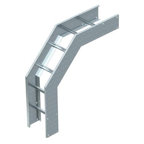 WLBF 90 164 FT - WLBF 90 164 FT 6230741 OBO BETTERMANN 90° bend falling for wide span cable ladder 160, 160x400, Hot-dip galv..