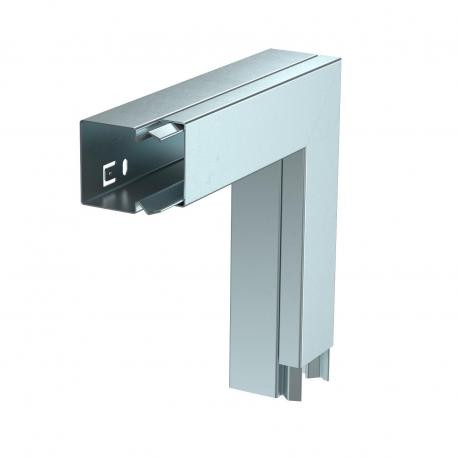 LKM F40040FS - LKM F40040FS 6247490 OBO BETTERMANN Flat angle with cover, 40x40mm, Strip-galvanised, DIN EN 10147, Steel, St