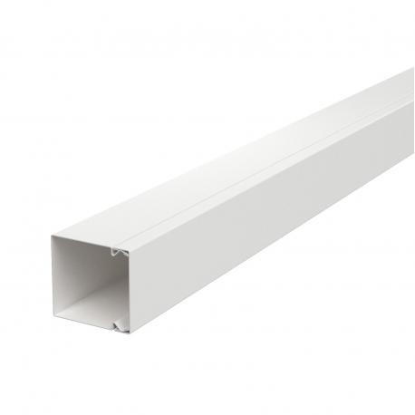 LKM60060RW - LKM60060RW 6248608 OBO BETTERMANN Cable trunking with floor knock-outs, 60x60x2000, Pure white, 9010, Strip ..