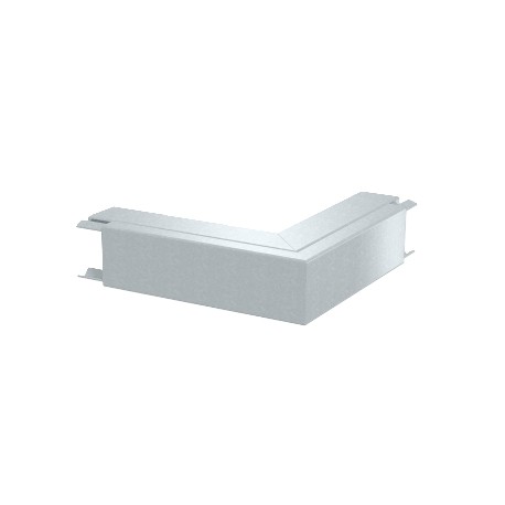 LKM A40040RW - LKM A40040RW 6249086 OBO BETTERMANN External corner with cover, 40x40mm, Pure white, 9010, Strip galvanised/..