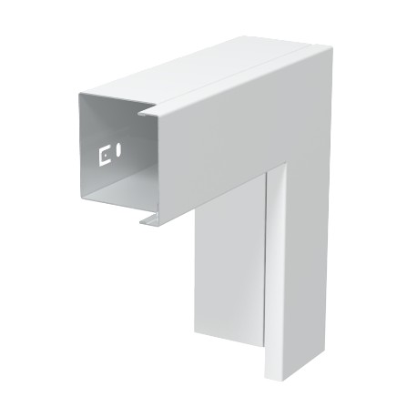 LKM F60060RW - LKM F60060RW 6249485 OBO BETTERMANN Flat angle with cover, 60x60mm, Pure white, 9010, Strip galvanised/powde..