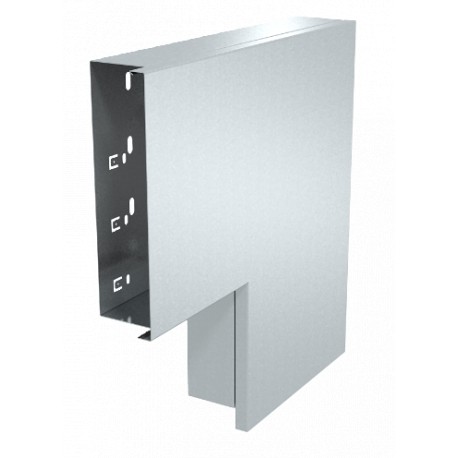 LKM F60200RW - LKM F60200RW 6249523 OBO BETTERMANN Flat angle with cover, 60x200mm, Pure white, 9010, Strip galvanised/powd..