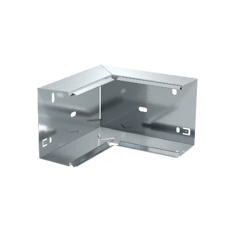 LKM I60100RW - LKM I60100RW 6249639 OBO BETTERMANN Internal corner , 60x100mm, Pure white, 9010, Strip galvanised/powder-co..