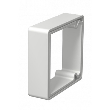 KSR80080 - KSR80080 6249865 OBO BETTERMANN Edge protection ring for LKM trunking, 80x80mm, Grey, Polyethylene, PE