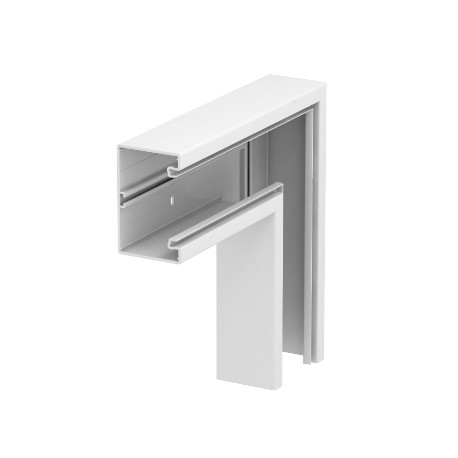 GK-F70110RW - GK-F70110RW 6274320 OBO BETTERMANN Flat angle , 70x110mm, Pure white, 9010, Polyvinylchloride, PVC