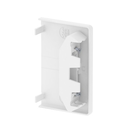GK-E70110RW - GK-E70110RW 6274370 OBO BETTERMANN End piece , 70x110mm, Pure white, 9010, Polyvinylchloride, PVC