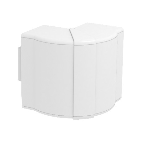 GK-AH70130RW - GK-AH70130RW 6274410 OBO BETTERMANN External corner variable, 70x130mm, Pure white, 9010, Polycarbonate/Acry..