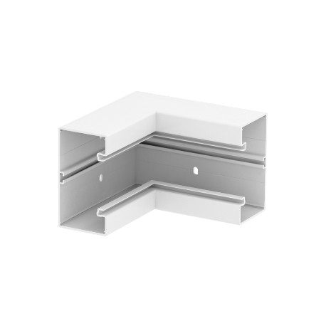 GK-I70130RW - GK-I70130RW 6274540 OBO BETTERMANN Internal corner , 70x130mm, Pure white, 9010, Polyvinylchloride, PVC