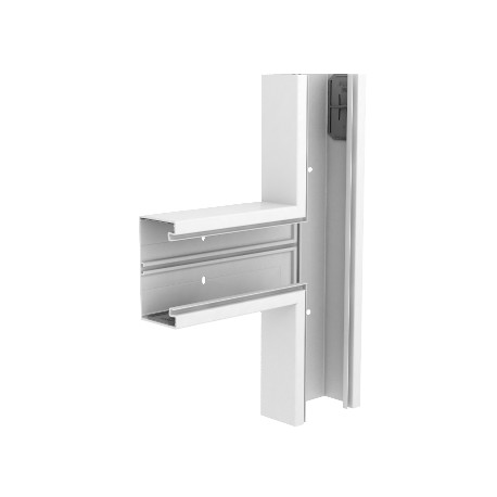 GK-T70130RW - GK-T70130RW 6274560 OBO BETTERMANN T-piece , 70x130mm, Pure white, 9010, Polyvinylchloride, PVC