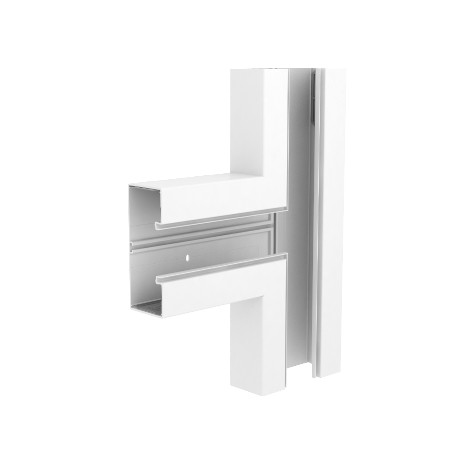 GK-T70170RW - GK-T70170RW 6274760 OBO BETTERMANN T-piece , 70x170mm, Pure white, 9010, Polyvinylchloride, PVC