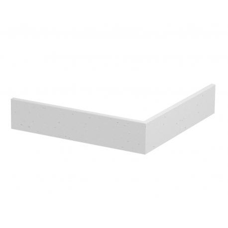 GK-OTKARW - GK-OTKARW 6274890 OBO BETTERMANN Cover external corner, fluted, Pure white, 9010, Polyvinylchloride, PVC