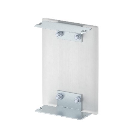 GA-E90130RW - GA-E90130RW 6276970 OBO BETTERMANN End piece , 90x130mm, Pure white, 9010, Aluminium, Alu