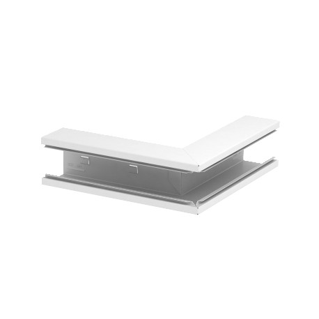 GS-SA90110RW - GS-SA90110RW 6277110 OBO BETTERMANN External corner symmetrical, 90x110mm, Pure white, 9010, Steel, St