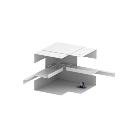 GS-SI90110RW - GS-SI90110RW 6277140 OBO BETTERMANN Internal corner simple, symmetrical, 90x110mm, Pure white, 9010, Steel, ..