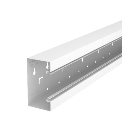 GS-S70130RW - GS-S70130RW 6277200 OBO BETTERMANN Device installation trunking symmetrical, 70x130x2000, Pure white, 9010, ..