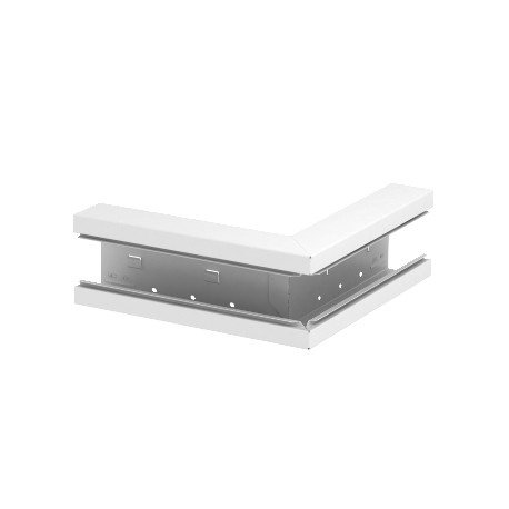 GS-SA70130RW - GS-SA70130RW 6277210 OBO BETTERMANN External corner symmetrical, 70x130mm, Pure white, 9010, Steel, St