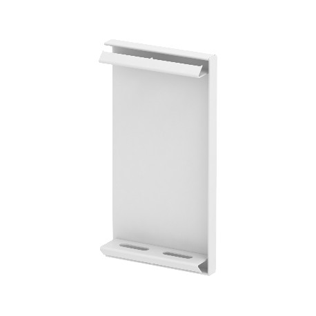 GS-E70130RW - GS-E70130RW 6277270 OBO BETTERMANN End piece , 70x130mm, Pure white, 9010, Steel, St