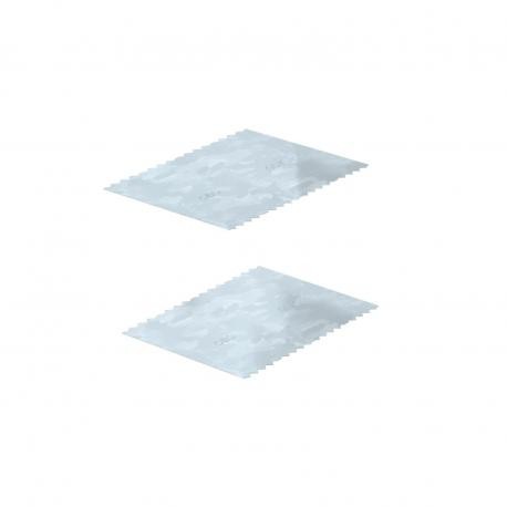 GS-KUP90 - GS-KUP90 6277294 OBO BETTERMANN Coupling univ., for trunking depth 90, 89,5x120x0,5, Stainless steel, grade ..