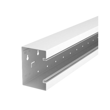 GS-S90130RW - GS-S90130RW 6277300 OBO BETTERMANN Device installation trunking symmetrical, 90x130x2000, Pure white, 9010, ..