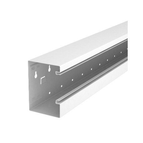 GS-A90130RW - GS-A90130RW 6277500 OBO BETTERMANN Device installation trunking asymmetrical, 90x130x2000, Pure white, 9010,..
