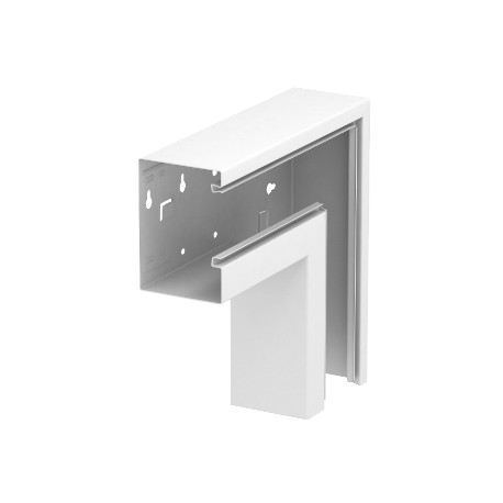 GS-AFF90130RW - GS-AFF90130RW 6277530 OBO BETTERMANN Flat angle falling asymmetrical, 90x130mm, Pure white, 9010, Steel, St