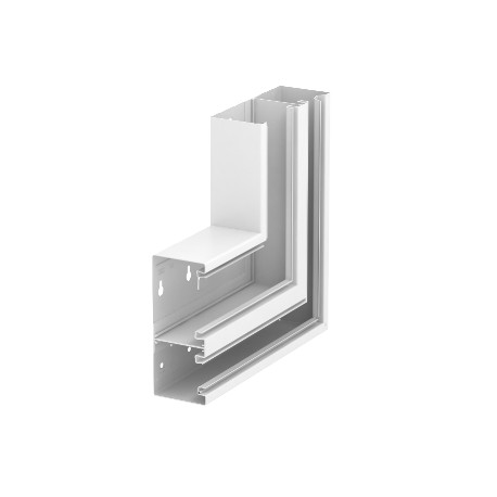 GS-DFS70170RW - GS-DFS70170RW 6278220 OBO BETTERMANN Flat angle rising asymmetrical, 70x170mm, Pure white, 9010, Steel, St