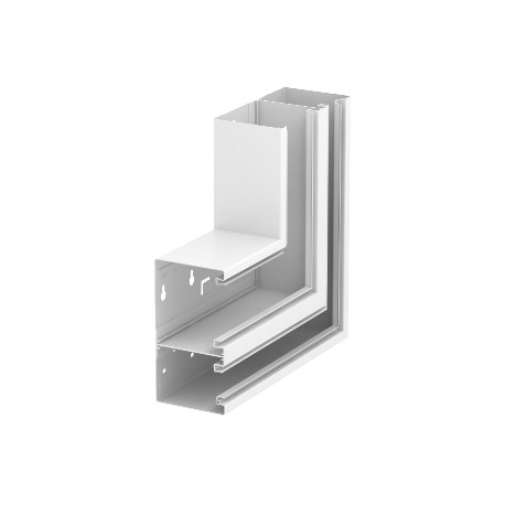 GS-DFS90170RW - GS-DFS90170RW 6278320 OBO BETTERMANN Flat angle rising asymmetrical, 90x170mm, Pure white, 9010, Steel, St