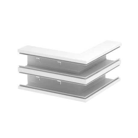 GS-DA90210RW - GS-DA90210RW 6278510 OBO BETTERMANN External corner symmetrical, 90x210mm, Pure white, 9010, Steel, St