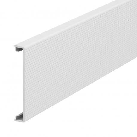 GK-OTKRW - GK-OTKRW 6278780 OBO BETTERMANN Cover fluted, 80x2000mm, Pure white, 9010, Polyvinylchloride, PVC