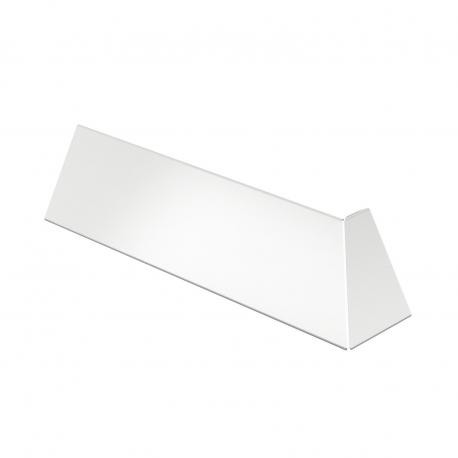 AOP3S80RW - AOP3S80RW 6287050 OBO BETTERMANN Cover for ext corner desk trunking, 80x300mm, Pure white, 9010, Steel, St