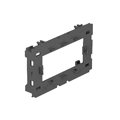 71MT2 45 - 71MT2 45 6288576 OBO BETTERMANN Mounting support for Modul 45 open version, 140x76x21, Light grey, 7035, Pol..