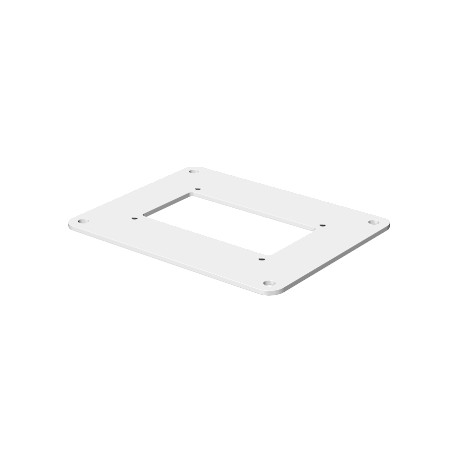 ISSBP70110WA - ISSBP70110WA 6290104 OBO BETTERMANN Floor plate , White aluminium, 9006, Strip galvanised/powder-coated, DIN..